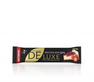 Nutrend Deluxe Protein Bar 60g Příchuť: jahodový cheesecake