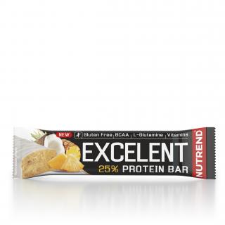 Nutrend Excelent Protein Bar 85 g Příchuť: ananas-kokos