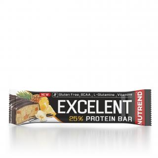 Nutrend Excelent Protein Bar 85 g Příchuť: vanilka-ananas