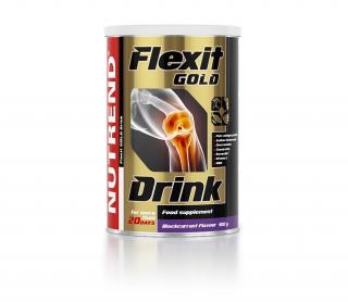 Nutrend Flexit GOLD Drink 400 g Příchuť: černý rybíz