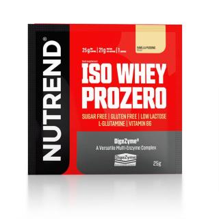 Nutrend Iso Whey PROZero 25 g Příchuť: vanilkový pudink