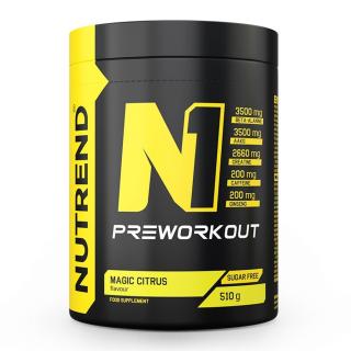 Nutrend N1 Pre - Workout 510 g Příchuť: citrusy