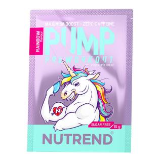 Nutrend Pump Preworkout 15 g rainbow