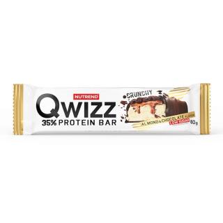 Nutrend Qwizz protein bar 60 g Příchuť: čokoláda-mandle