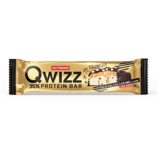 Nutrend Qwizz protein bar 60 g Příchuť: slaný karamel