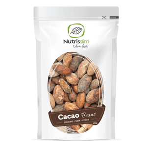 Nutrisslim Cacao Beans Bio 250 g (Kakaové boby)