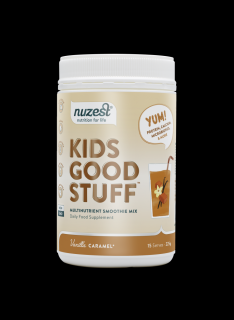 Nuzest Kids Good Stuff Příchuť: vanilka a karamel, Gramáž: 225g