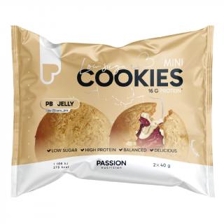 Passion Low sugar cookies PB a Jelly Mini 2x40g
