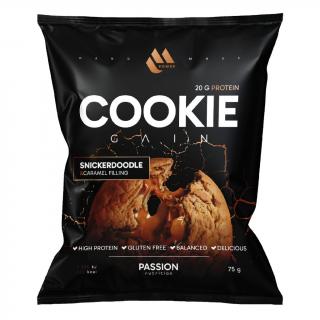 Passion MPower Cookie Gain 75g Snickerdoodle Náplň: karamelová