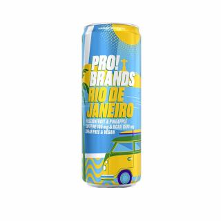 ProBrands BCAA Drink 330 ml Příchuť: pas.fruit-ananas(Rio de Janeiro)