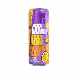 ProBrands BCAA Drink 330 ml Příchuť: passion fruit (maracuja)