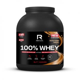 Reflex 100% Whey 2000 g Příchuť: slaný karamel