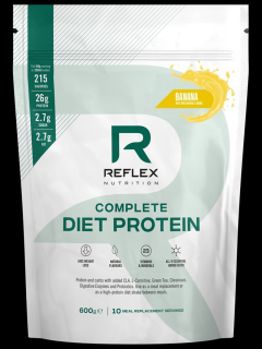 Reflex Complete Diet Protein 600 g Příchuť: banán
