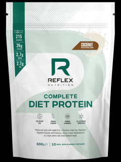Reflex Complete Diet Protein 600 g Příchuť: kokos