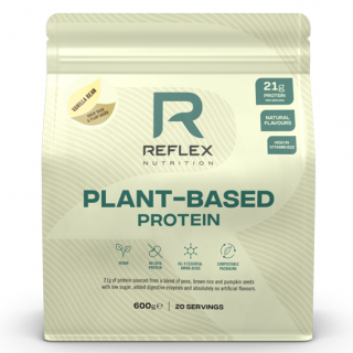 Reflex Plant Based Protein 600 g Příchuť: vanilka