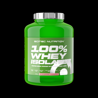 Scitec Nutrition 100% Whey Isolate 2000 g Příchuť: jahoda