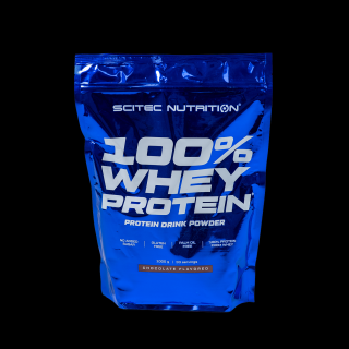 Scitec Nutrition 100% Whey Protein 1000 g Příchuť: čokoláda