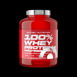 Scitec Nutrition 100% Whey Protein Professional 2350 g Příchuť: jahoda