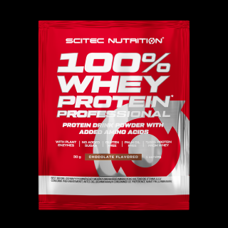Scitec Nutrition 100% Whey Protein Professional 30 g Příchuť: slaný karamel