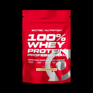 Scitec Nutrition 100% Whey Protein Professional 500 g Příchuť: bílá čokoláda