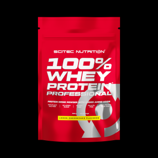 Scitec Nutrition 100% Whey Protein Professional 500 g Příchuť: citronový cheesecake