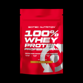 Scitec Nutrition 100% Whey Protein Professional 500 g Příchuť: čokoláda-oříšek