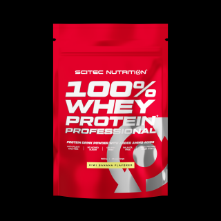 Scitec Nutrition 100% Whey Protein Professional 500 g Příchuť: kiwi-banán