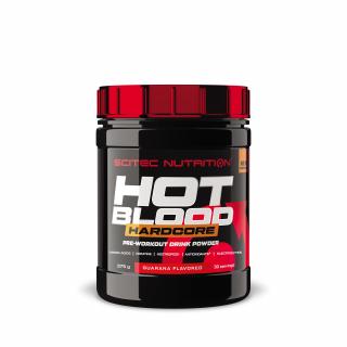 Scitec Nutrition HOT BLOOD HARDCORE 375 g Příchuť: guarana