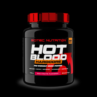 Scitec Nutrition Hot Blood Hardcore 700 g Příchuť: červené ovoce