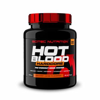 Scitec Nutrition Hot Blood Hardcore 700 g Příchuť: pomerančový džus