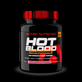 Scitec Nutrition Hot Blood Hardcore 700 g Příchuť: růžová limonáda
