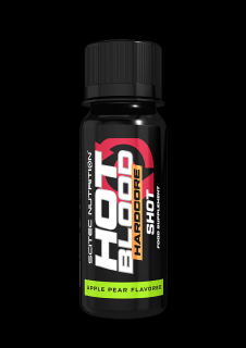 Scitec Nutrition Hot Blood Hardcore Shot 60 ml Příchuť: jablko-hruška