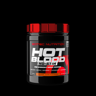 Scitec Nutrition Hot Blood No-Stim 375 g Příchuť: pomerančový džus