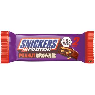 Snickers HiProtein 55 g Příchuť: arašídy-brownie