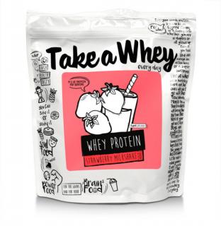 Take-a-Whey Whey Protein 907 g Příchuť: jahodový koktejl