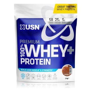 USN 100% Premium Whey Protein 2000 g Příchuť: čokoláda
