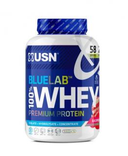 USN Bluelab 100% Whey Premium Protein 2000 g Příchuť: malina