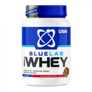 USN BlueLab 100 Whey Premium Protein 908 g Příchuť: čoko-borůvka