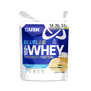 USN Bluelab 100% Whey Protein Premium 476 g Příchuť: vanilka