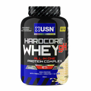 USN Hardcore Whey gH 2000 g Příchuť: vanilka