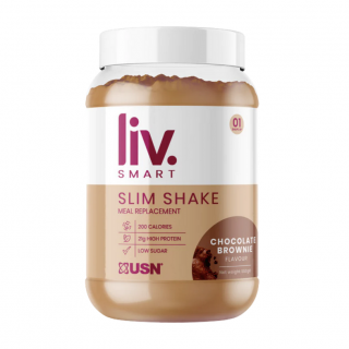 USN LivSmart Slim Shake 550 g Příchuť: čokoládové brownies