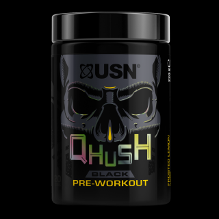 USN Qhush Black Pre - Workout 220 g Příchuť: citron