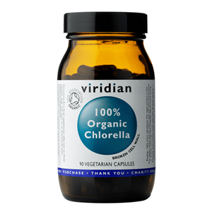 Viridian 100% Organic Chlorella 90 cps