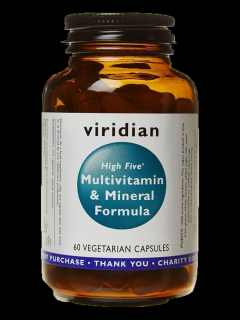 Viridian High Five Multivitamin Mineral Formula 60 cps