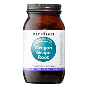 Viridian Oregon Grape Root 90 cps (Kořen Mahonie cesmínolisté)