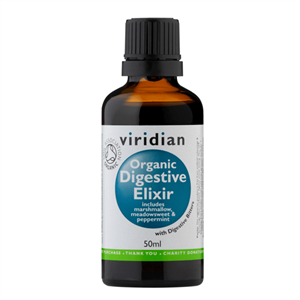Viridian Organic Digestive Elixir 50 ml (Elixír pro zažívání)