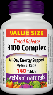 Webber Naturals B100 Complex 140 tbl