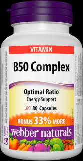 Webber Naturals B50 Complex 80 cps