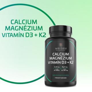 Werbea Kalcium Magnézium + D3 + K2