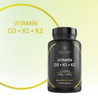 Werbea Vitamin D3 + K1 + K2